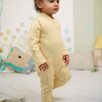Sleepy Sock Bamboo Knit Footed Sleepsuit