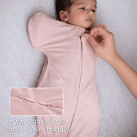 Baby Bamboo Swaddle Sleep Pod — Rose
